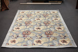 Marcella Rivoli Area Rug, Blue, Floral